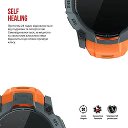 Гідрогелева плівка на годинники Garmin Instinct 3 50mm ArmorStandart захисна плівка для смарт годинників прозора (ARM86958) - мініатюра 3
