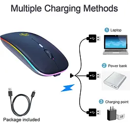 Миша Wireless iMICE E-1300 + Bluetooth 1600 DPI - мініатюра 2
