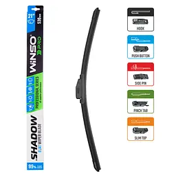 Безкаркасна щітка Winso Pro Shadow 21/530 мм (117530) - мініатюра 3