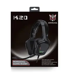 Навушники Onikuma K20 Black - мініатюра 2
