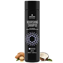 Шампунь Живильний з кератином Nourishing Shampoo Anagana 250 мл - мініатюра 2