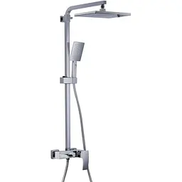 Душова система Gappo G2407-30, білий/хром, Хром