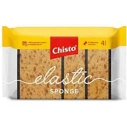 Губка кухонна CHISTO 4шт Elastic sponge