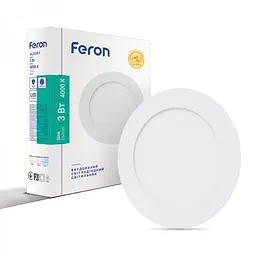 Свiтильник свiтлодiодний Feron AL510-1, 3W 4000K (1881) - мініатюра 2