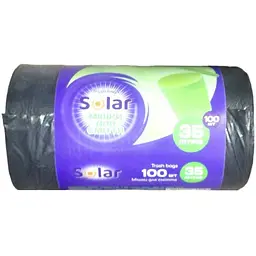 Пакети для смiття SOLAR 35л 100шт