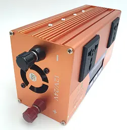 Автоінвертор 12 V-220 V перетворювач напруги з LCD-екраном та USB-портом 3000 W модифікована синусоїда Eryuan 12 V-220 V 3000 Вт