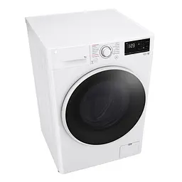 Пральна машина LG фронтальна, 9кг, 1400, A+++, 57см, дисплей, пара, інвертор, білий (F4V3VS7WW) - мініатюра 7