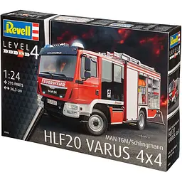 Збірна модель Revell Пожежна машина Varus 4x4 рівень 4, масштаб 1:24, 295 деталей (RVL-07452) - мініатюра 2