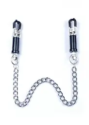 Затискачі для сосків Fetish B - Series Exclusive Nipple Clamps No.12, 43.5 см (сріблястий)