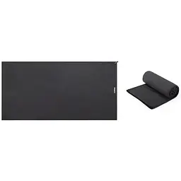 Рушник Fitness Naturehike (NH20FS009) 160-80см - антибактеріальний - чорний - мініатюра 2