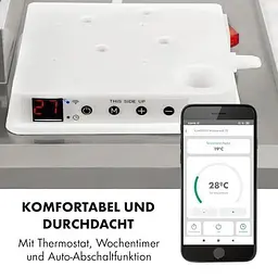 Інфрачервоний обігрівач Klarstein Wonderwall Smart (10032781) - мініатюра 9