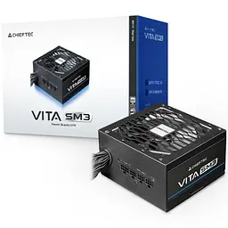 Блок живлення 850W Chieftec VITA SM3 BPX-850-C ATX 3.1 120mm, 80+ Bronze, Semi modular, Retail - мініатюра 6