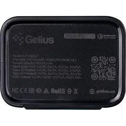 Повербанк Gelius GT GP-PB307 20000mAh QC+PD 100W Black - мініатюра 6