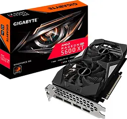 Відеокарта Gigabyte Radeon RX 5600 XT Windforce OC 6GB GDDR6 (GV-R56XTWF2-6GD) - мініатюра 3