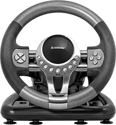 Ігрове кермо Defender Forsage GTR USB 12 кнопок Маніпулятор для ігор - мініатюра 2