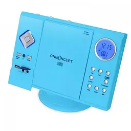 Стереосистема OneConcept V-12 MP3 CD плеєр USB SD AUX (10009512) Голубий - мініатюра 6