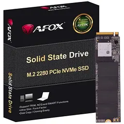 SSD 256Gb AFox ME300 M.2 2280 PCIe NVMe Gen 3x4 3D TLC NAND, Retail (ME300-256GN)