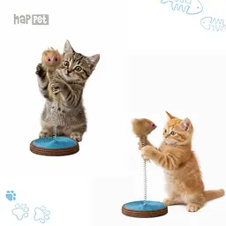 Happet Іграшка-кігтеточка з мишкою, 12 см (K048) - мініатюра 4