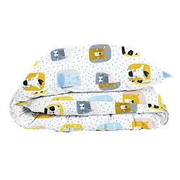 Підковдра дитяча Cosas Color Animals 110х140 см біла (AnimalsColor_140q)