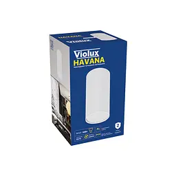 Cвітильник точковий накладний HAVANA білий GU10 IP20 Violux ( 340009) - мініатюра 2