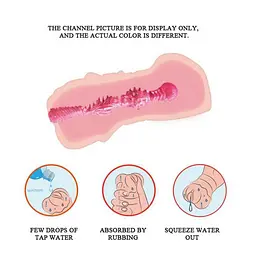 Мастурбатор CRAZY BULL Vibrating Vagina Masturbator Crazy Bull BM-009199ZK 95430 - мініатюра 5