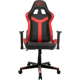Геймерське крісло GT Racer чорне з червоним (X-2527 Black/Red)