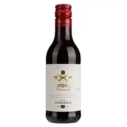 Вино Torres Coronas, червоне, сухе, 13,5%, 0,187 л (44244)