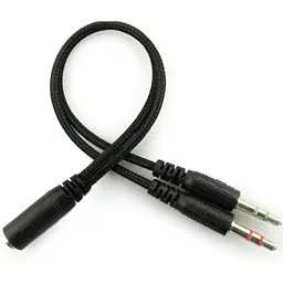 Навушники Sandberg Headset Bulk 3,5мм+converter 2х3,5мм Black (825-30) - мініатюра 3