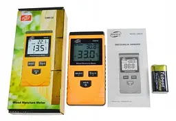Безконтактний вологомір будматеріалів 0,5-79,5% BENETECH GM630 - мініатюра 5