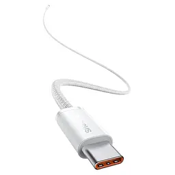 Кабель Baseus Dynamic Series Fast Charging Data Cable Type-C to Type-C 100W 1m CALD000202 White - мініатюра 3