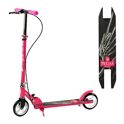 Самокат Skyper Pegas 68-89х54.5 см рожевий 000283560 - мініатюра 2