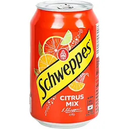 Напиток безалкогольный Schweppes Citrus Mix сильногазированный 0.33 л ж/б (755164)