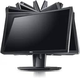 Б/В Монітор Dell U2412MB чорний (24" IPS/1920x1200/16:10/300кд/м) - мініатюра 4