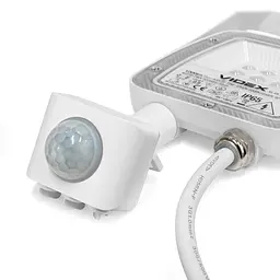 Прожектор Led Videx F5 10W 3000-5000-6500K з датчиком руху 230V білий (VL-F5-010CW-S)  - мініатюра 8
