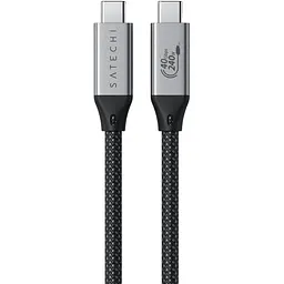Кабель Satechi USB4 Pro 240W Space Gray 1.2 м (ST-YU4120M) - мініатюра 2