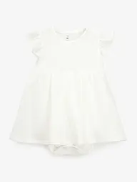 Боді-сукня+повязка для дівчинки Dexters 133011 80 см Молочний shop (4821106761062) - мініатюра 2