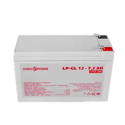 Акумулятор гелевий LP-GL 12V - 7.2 Ah Silver - мініатюра 2