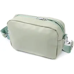 Жіноча сумка крос-боді Vintage 22797 з екошкіри 19.5х12.5х6.5 см Фісташкова - мініатюра 2