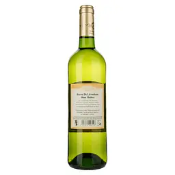 Вино Baron de Lirondeau, біле, напівсолодке, 10,5%, 0,75 л - мініатюра 2