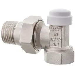 Кран радіаторний Roho R5250-050 - 1/2" кутовий RO0132 - мініатюра 3