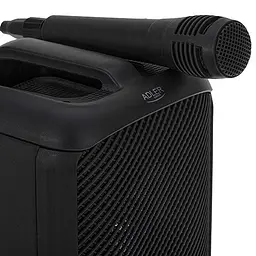 Bluetooth колонка Adler AD 1903 з радіо, караоке, RGB-підсвіткою, акумулятор 1500 мАг Bluetooth колонка - мініатюра 9