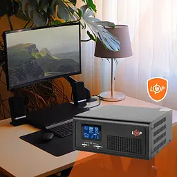 ДБЖ LogicPower LP 12V LPE-B-PSW-1000VA+ (600Вт) 1-30A (LP19407) - мініатюра 5
