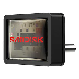 USB флеш накопичувач SanDisk 128GB Extreme Fit Black Type-C (SDCZ530-128G-G46) - мініатюра 1