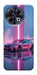 TPU чохол Demsky Pink neon car для TECNO Spark 30 Pro (KL7)