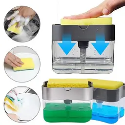 Дозатор Мила Soap Pump Sponge Caddy (0115) - мініатюра 8