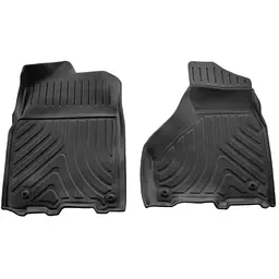 RAM 1500 Crew cab 2009-2018 комплект 3D килимків з 2 штук