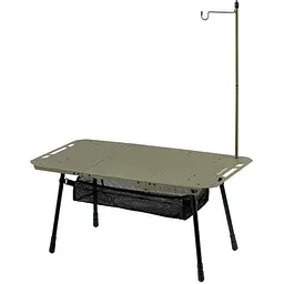 Складаний стіл Naturehike CNK2450JJ025, 80х40 см, алюміній, оливковий