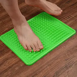 Ортопедичний килимок для стоп Acupoint з шипами зелений EasyFit fit0024942 - мініатюра 6