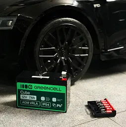 Акумулятор Green Cell AGM VRLA 12V 120Ah IP54 не потребує облуговування (термін служби - 5 років) - мініатюра 9