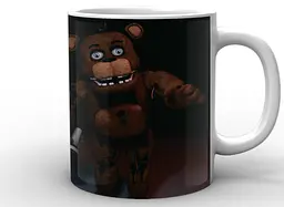 Кружка GeekLand Five Nights At Freddys П'ять ночей з Фредді ведмедики FN.02.012 - мініатюра 2